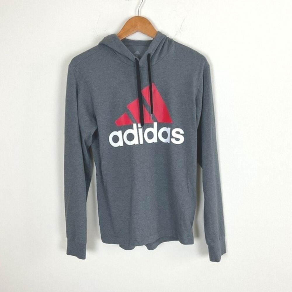 2/$20 Adidas‎ Grey Hoodie Small